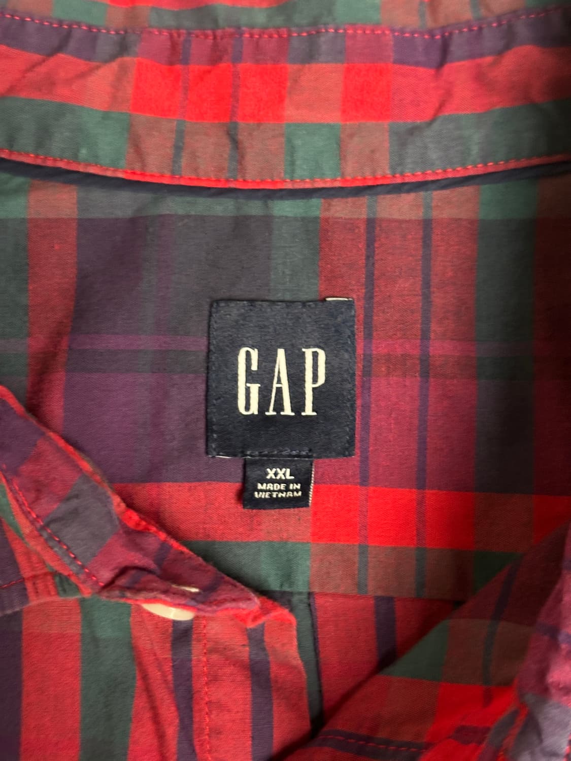 갭 체크 셔츠 상품이미지2