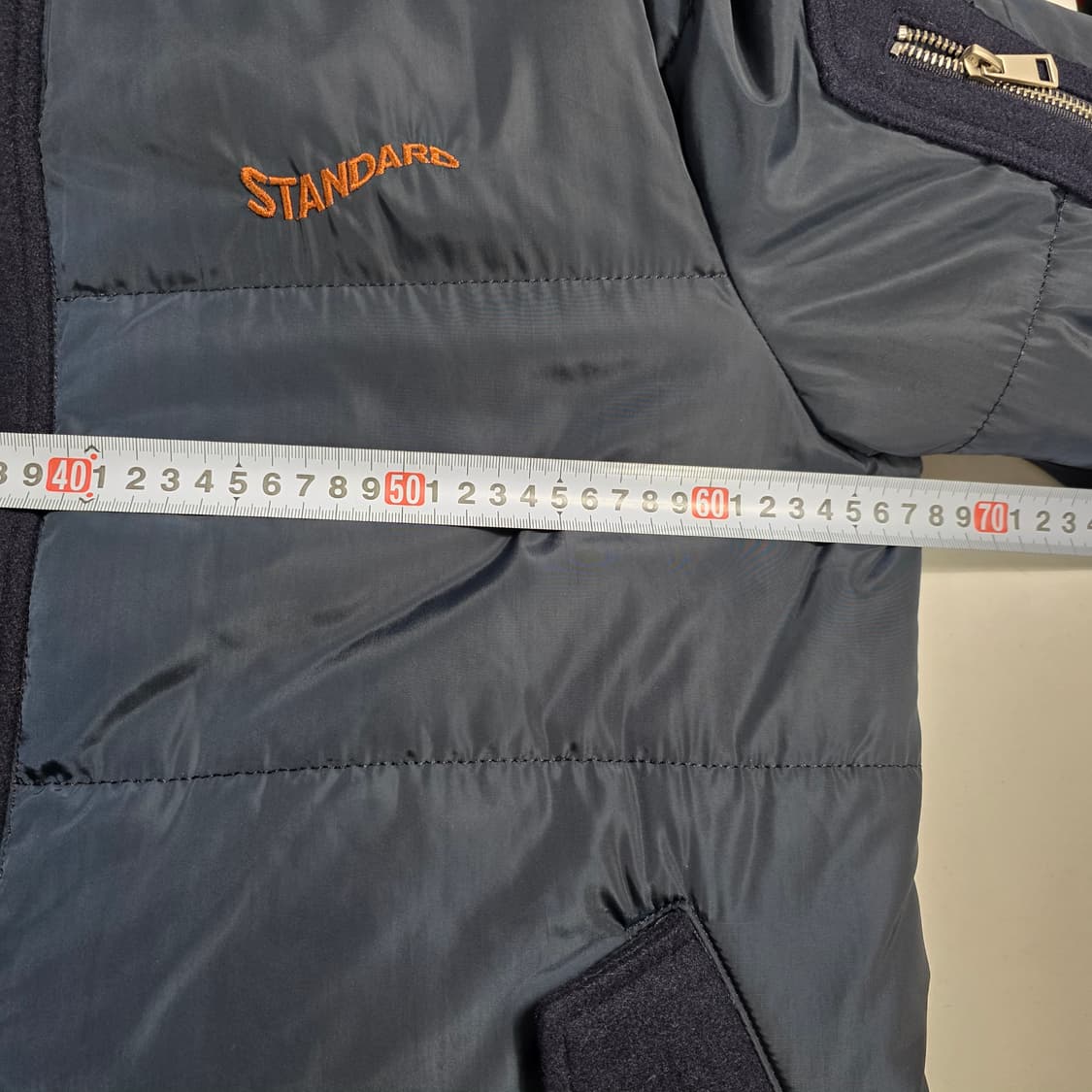 0782 제너럴아이디어 스탠다드 STND 양면 덤블 패딩 코트 상품이미지7