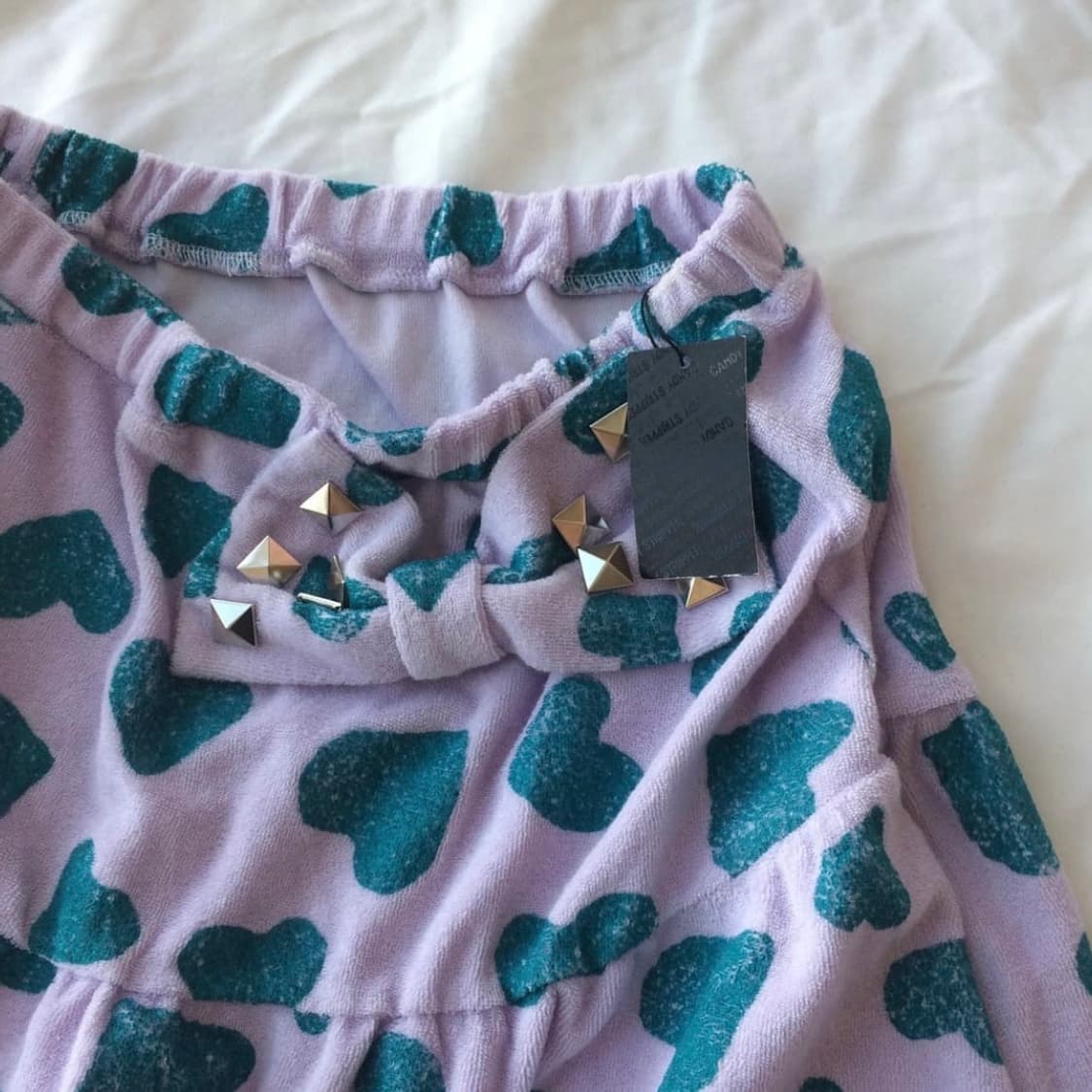 Candy stripper 리본 스커트 리즈리사 트랄랄라 히메갸루 택0 상품이미지2