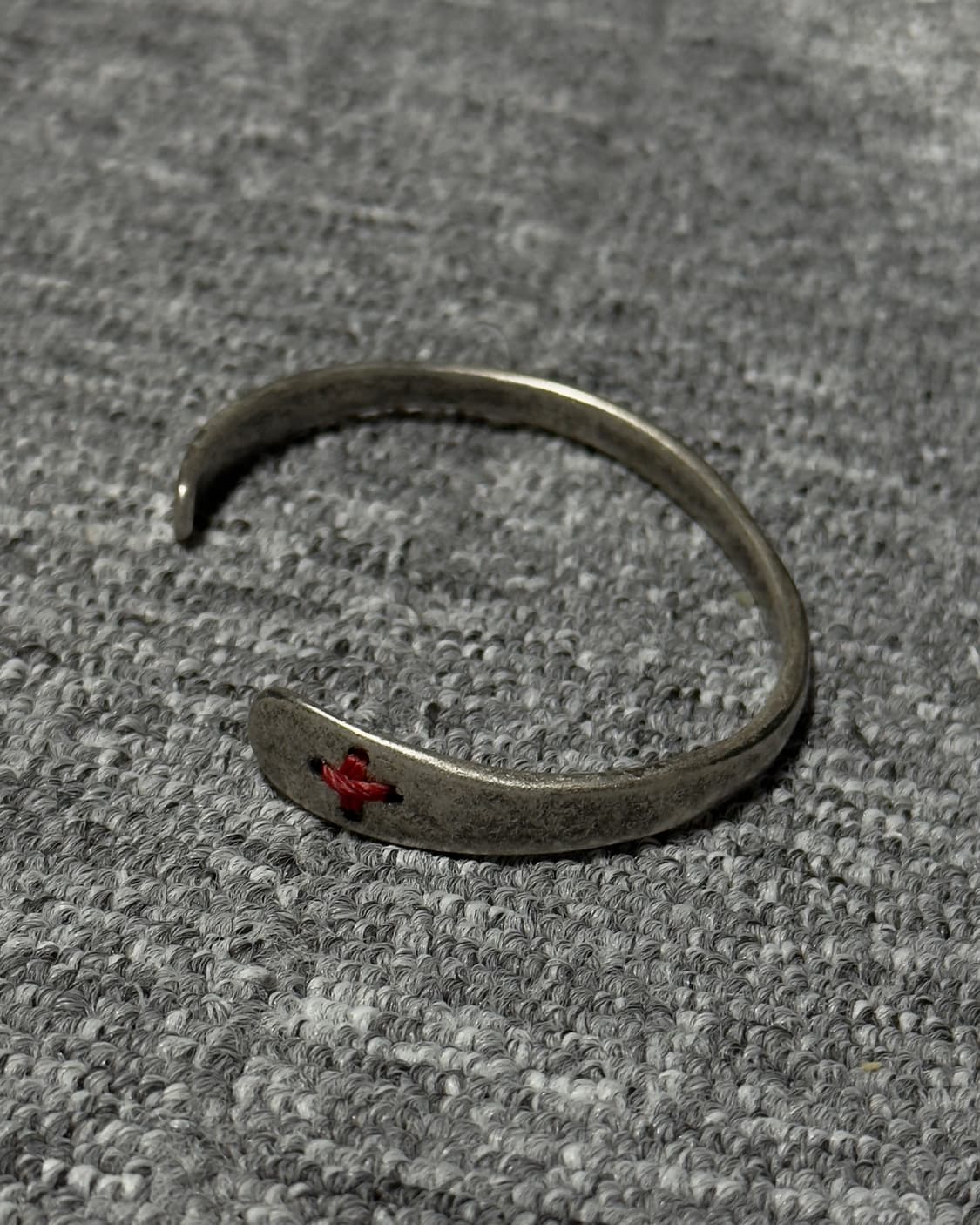 M.A+ Stitched Silver Bracelet 상품이미지1