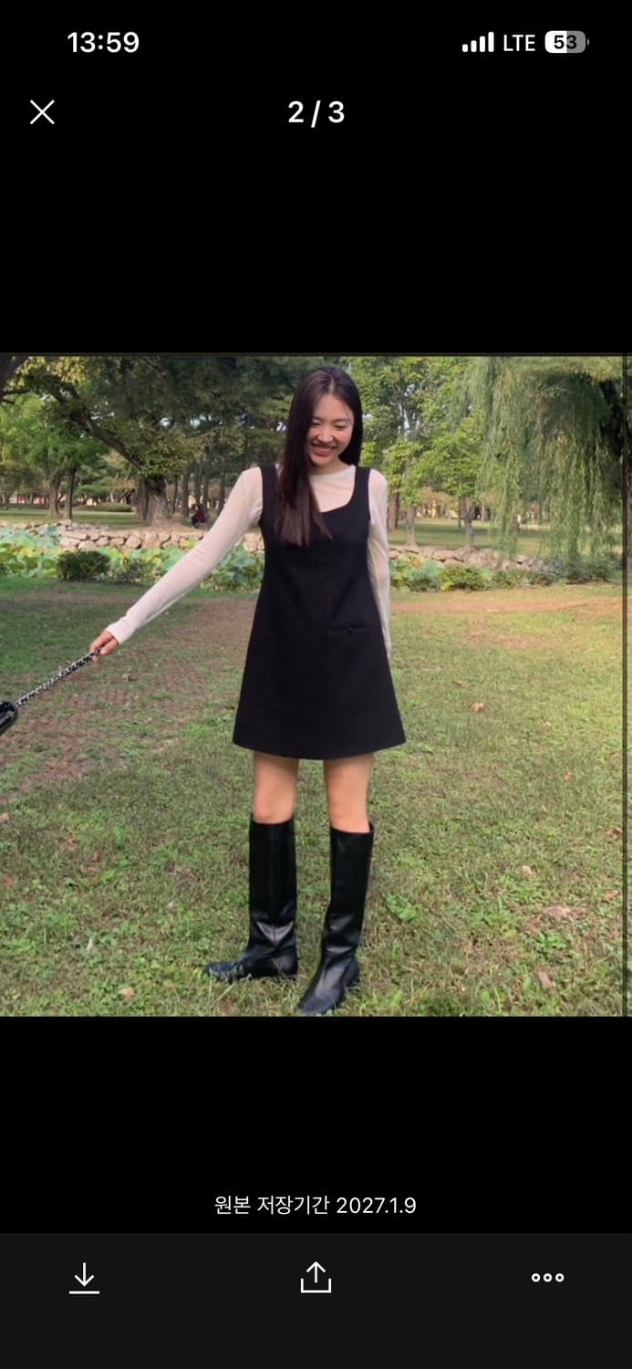 타낫 스퀘어 미니드레스(m) 상품이미지3