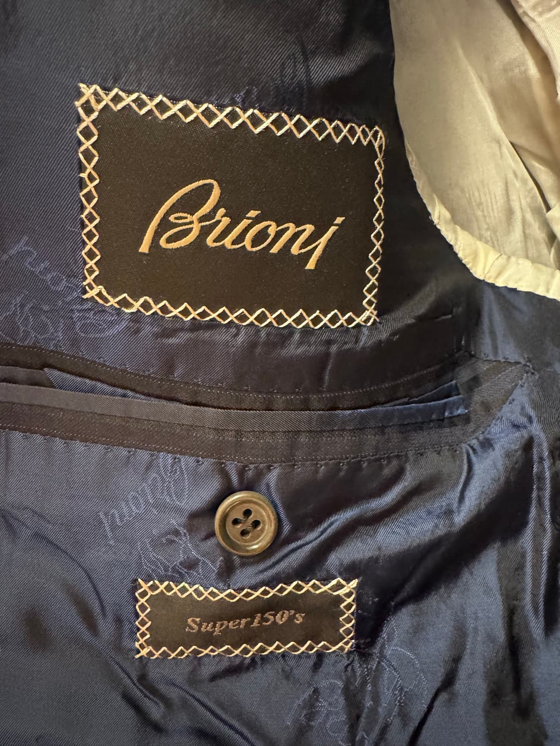 브리오니(Brioni) 네이비 수트 상품이미지3