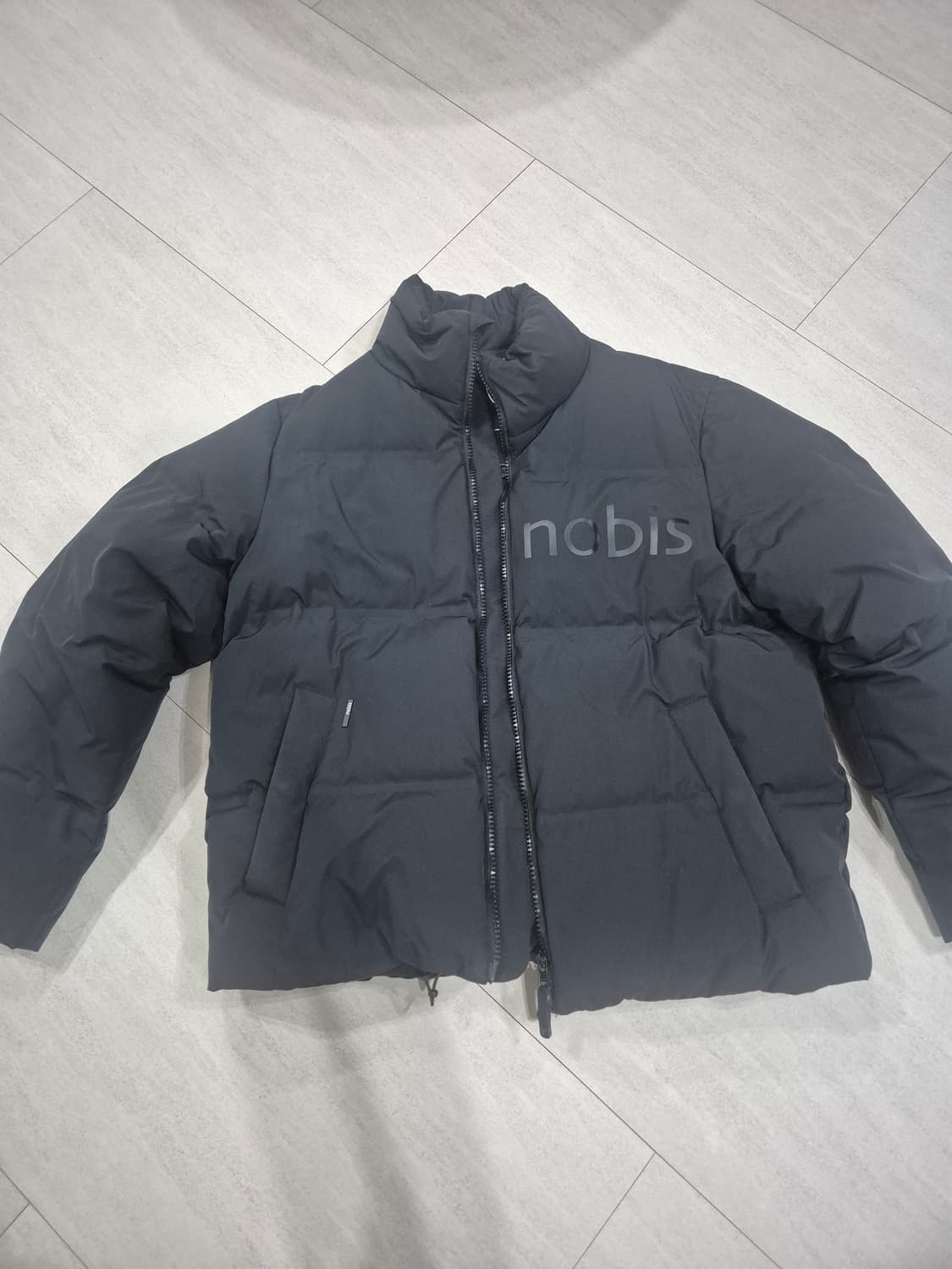 노비스 블랙패딩 상품이미지1