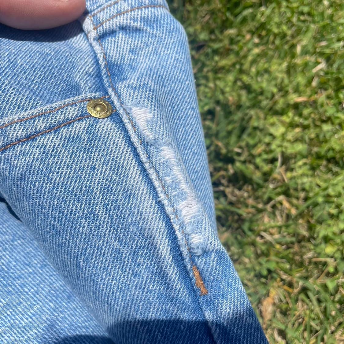 슈프림 배기 진 블루 상품이미지6