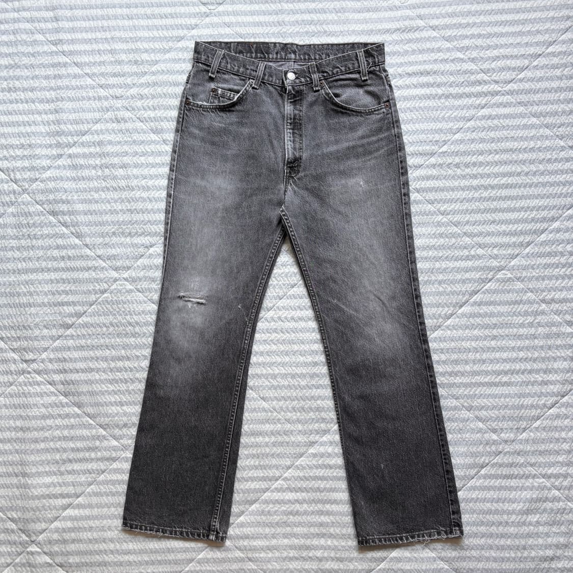 90s 빈티지 리바이스 517 블랙 허리40cm 상품이미지1
