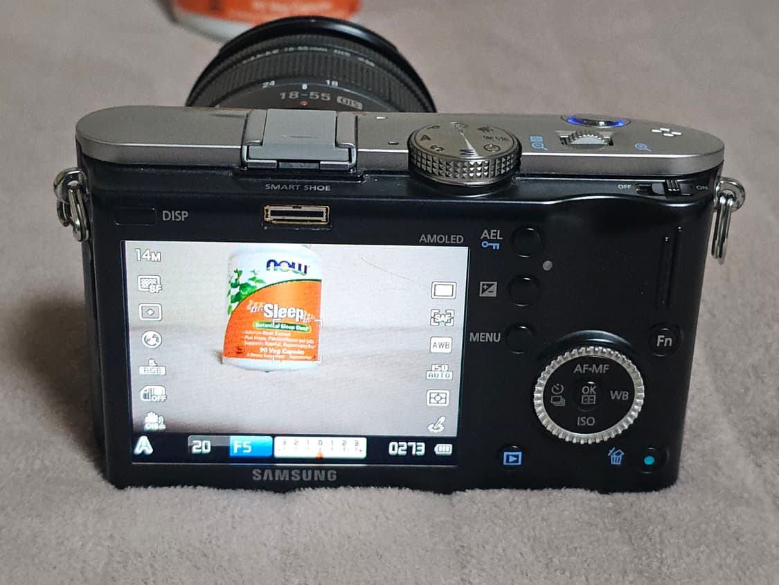 삼성 NX100 미러리스 카메라 상품이미지5