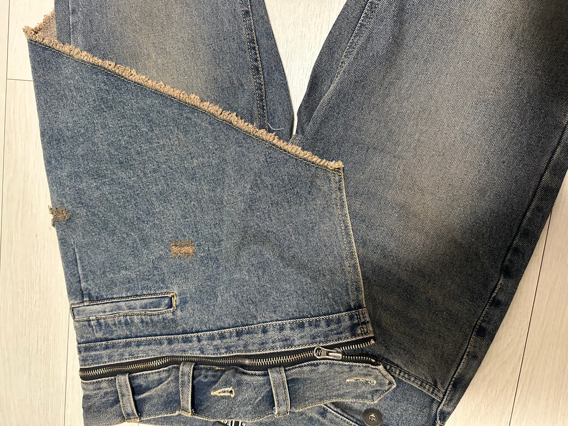아이필럭키 Denim Bootscut skirt pants 상품이미지2