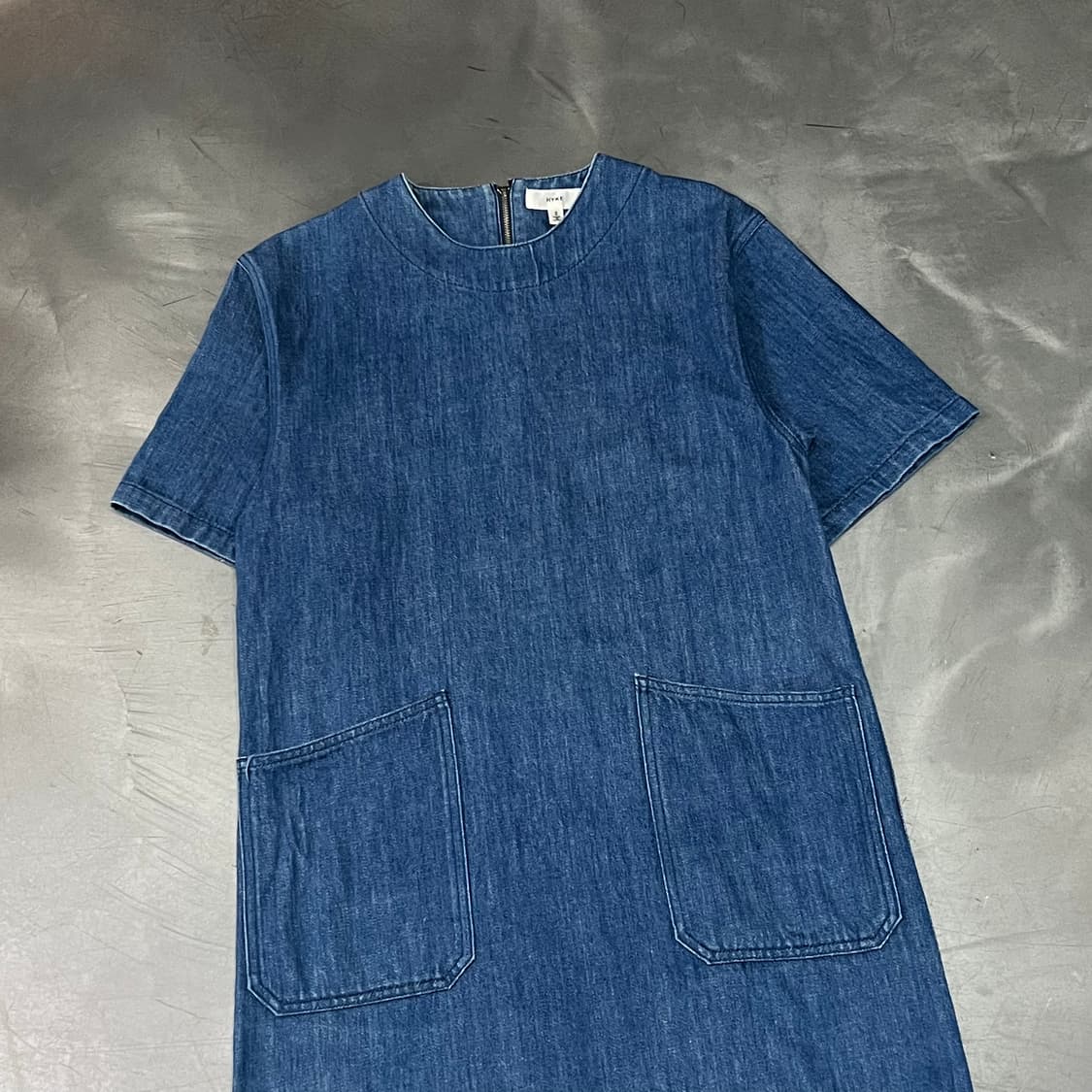  하이크 데님 원피스 y16172 상품이미지3