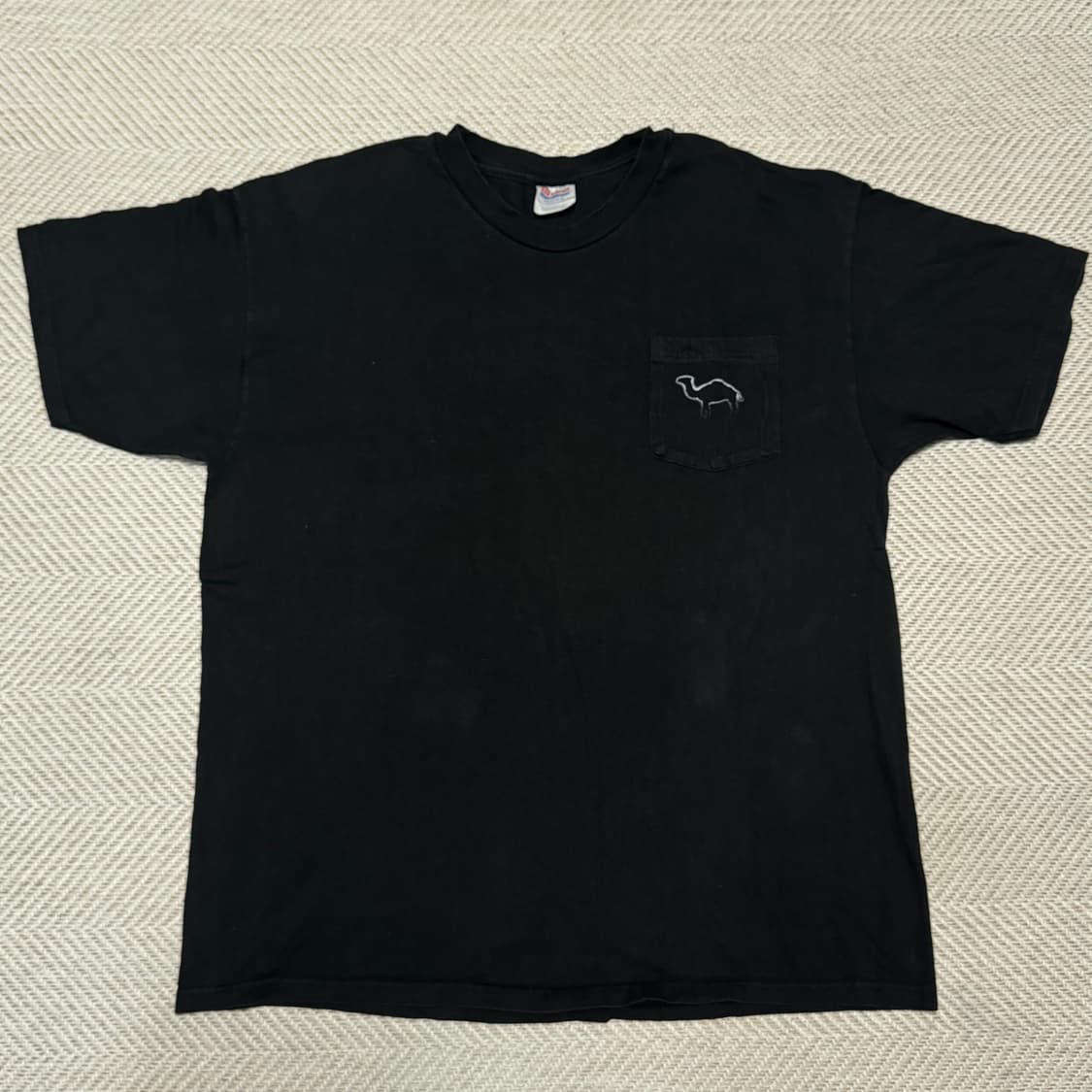 (XL) 9Os 카멜 프로모 이클립스 포켓 티셔츠 상품이미지2