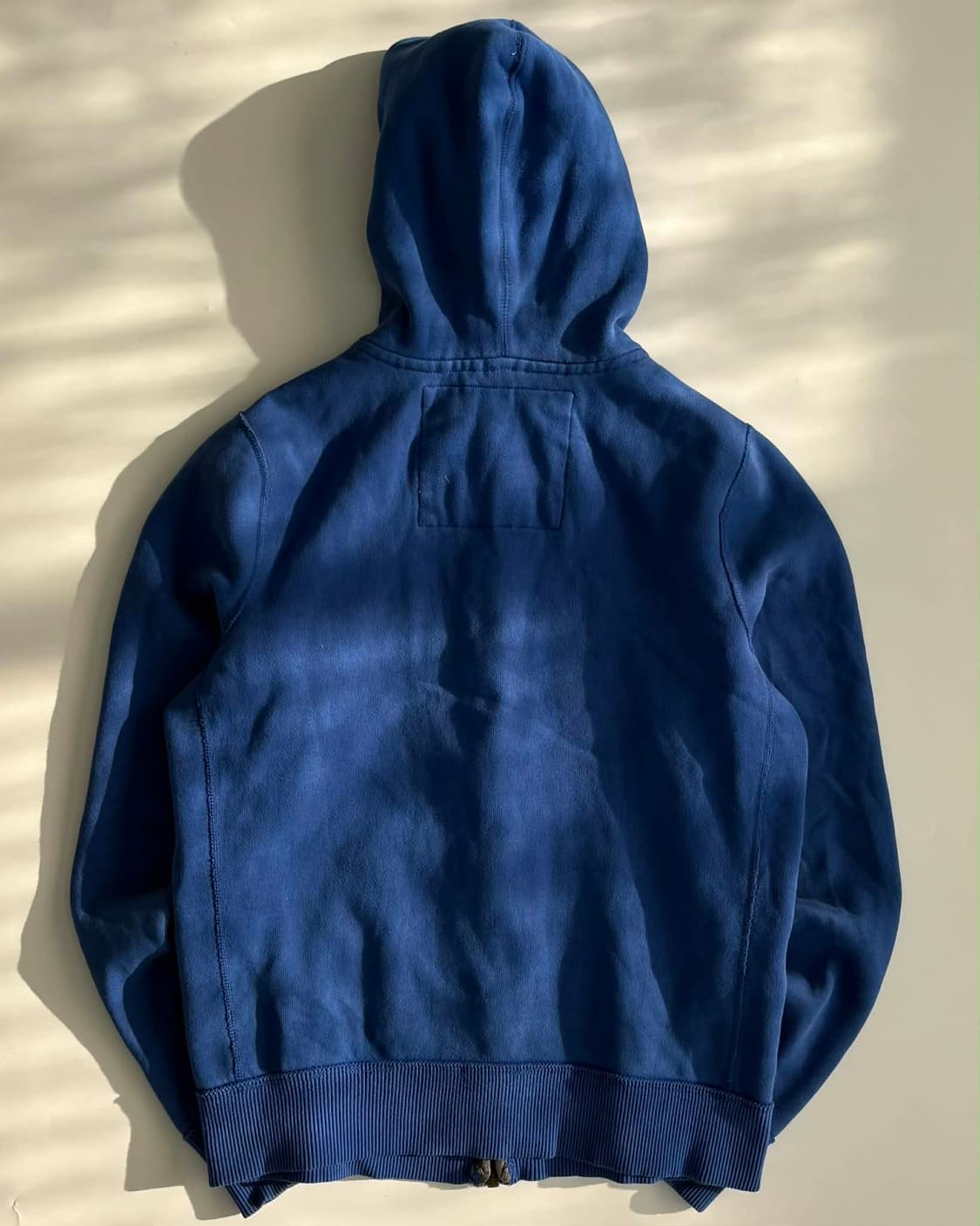 [L] 아베크롬비 블루 버건디 후드집업 상품이미지2