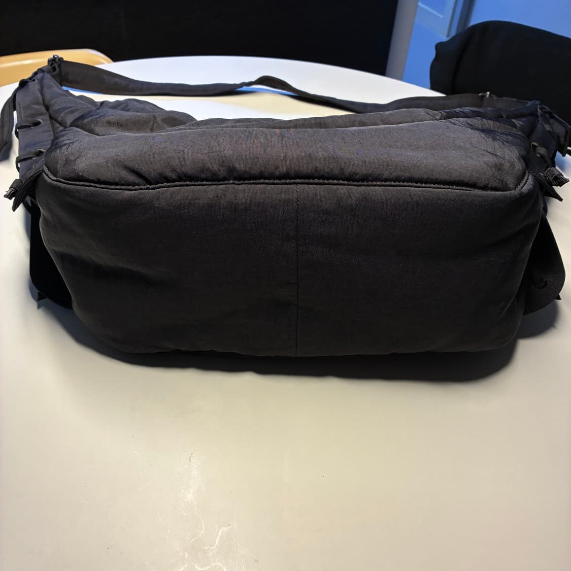 르메르 라지 소프트 게임백 나일론 캔버스 다크 초콜릿  상품이미지4