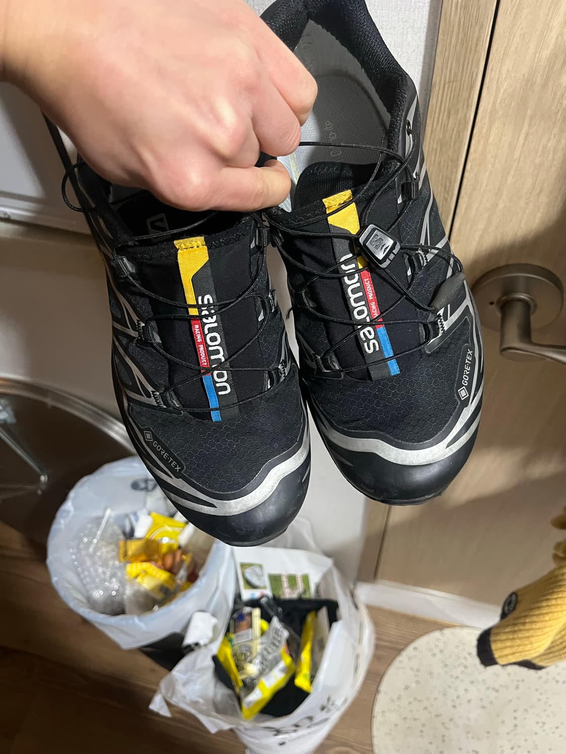 살로몬 XT-6 고어텍스 블랙 실버 255 상품이미지2