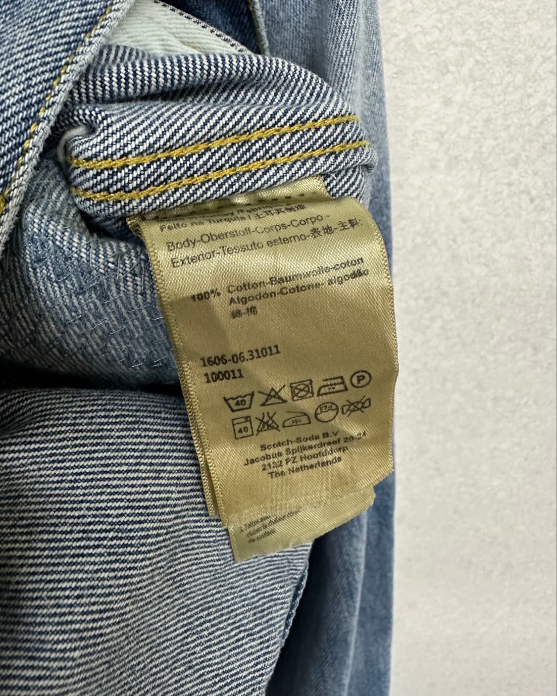 (S)SCOTCH&SODA 빈티지 청자켓-M2497 상품이미지8
