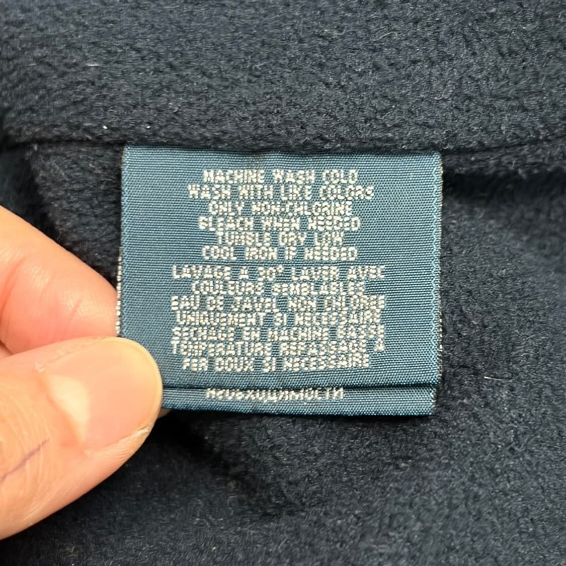 POLO 네이비 레드포니 블루종 자켓 L(16/18) 상품이미지6