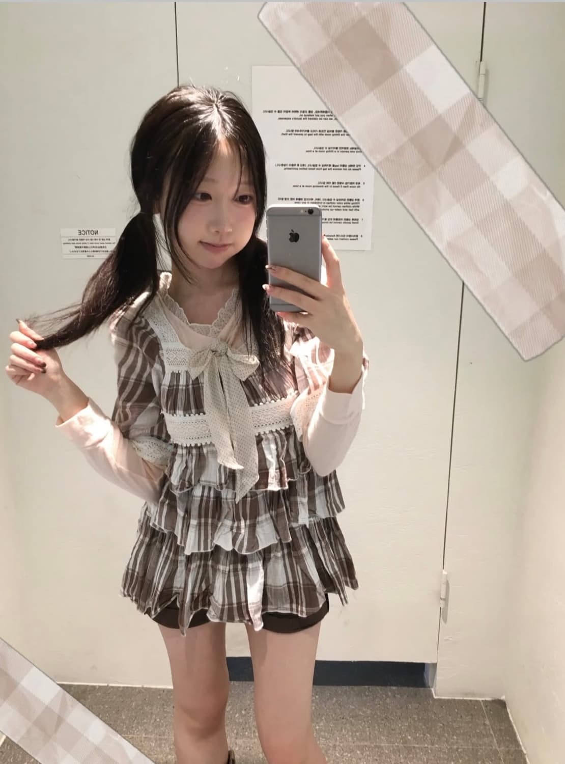 빈티지 딸기초코 코디 세트 스윙잉서울밀키코일 입질연 니혼진 피치 히메갸루 상품이미지2