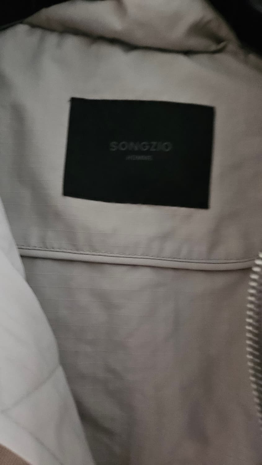 송지오옴므 바람막이 자켓 블루종 상품이미지3