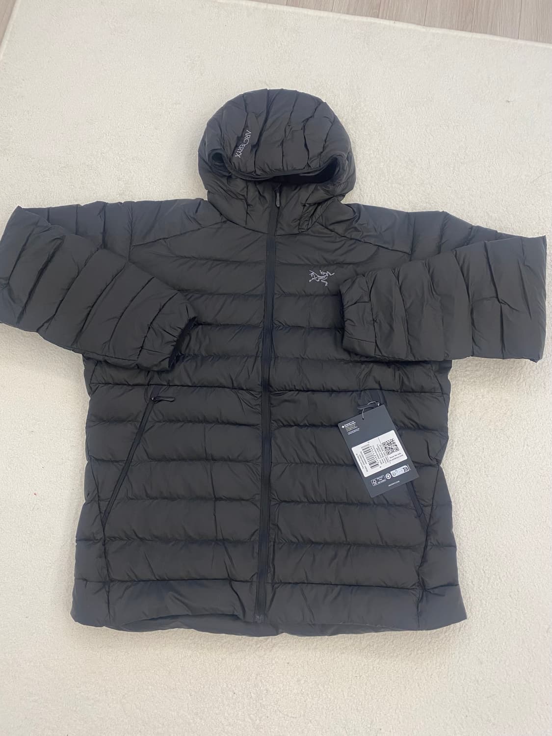 아크테릭스 세륨 후디 블랙 XL 상품이미지1