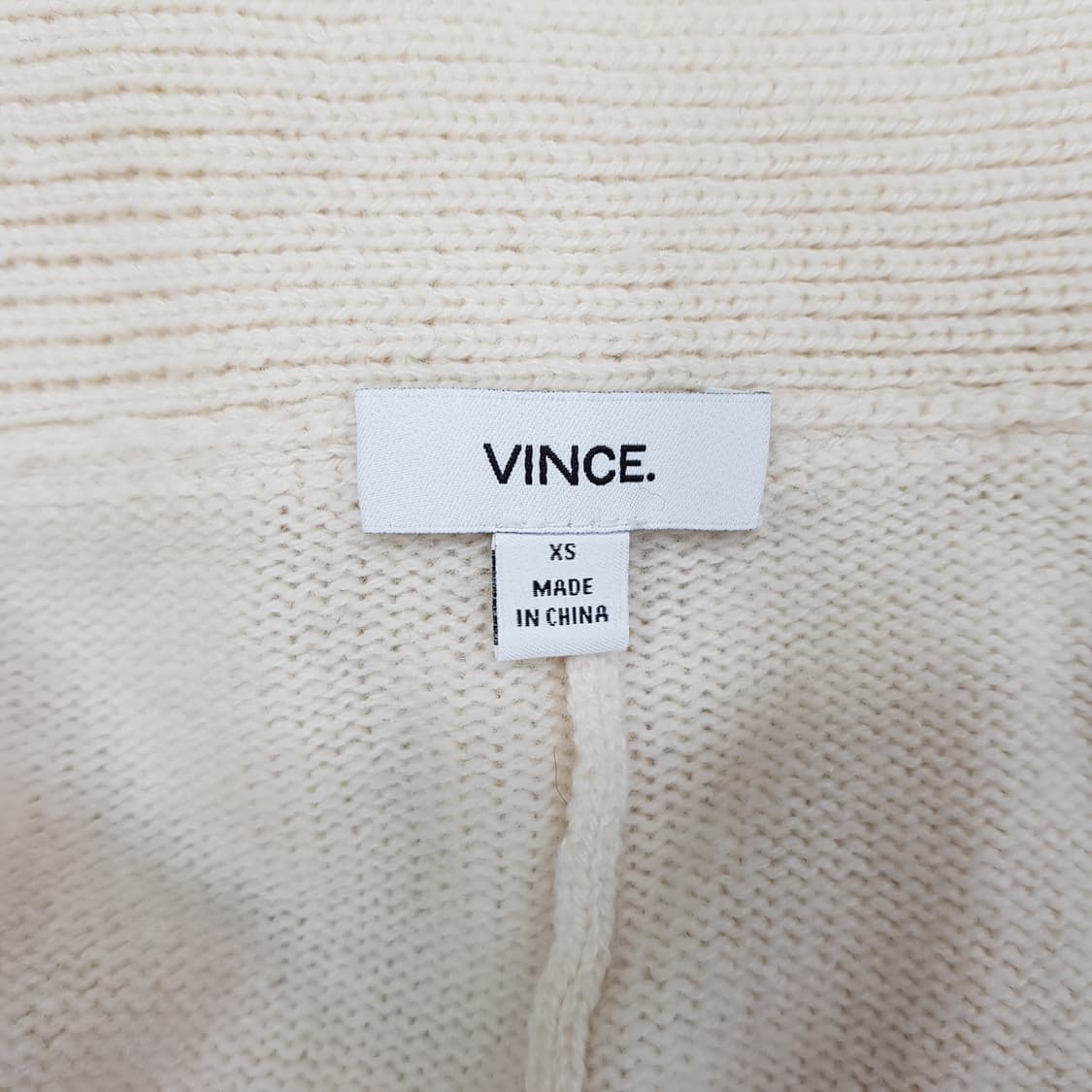 빈스 VINCE 울캐시미어 혼방 루즈핏 롱가디건 XS사이즈 상품이미지6