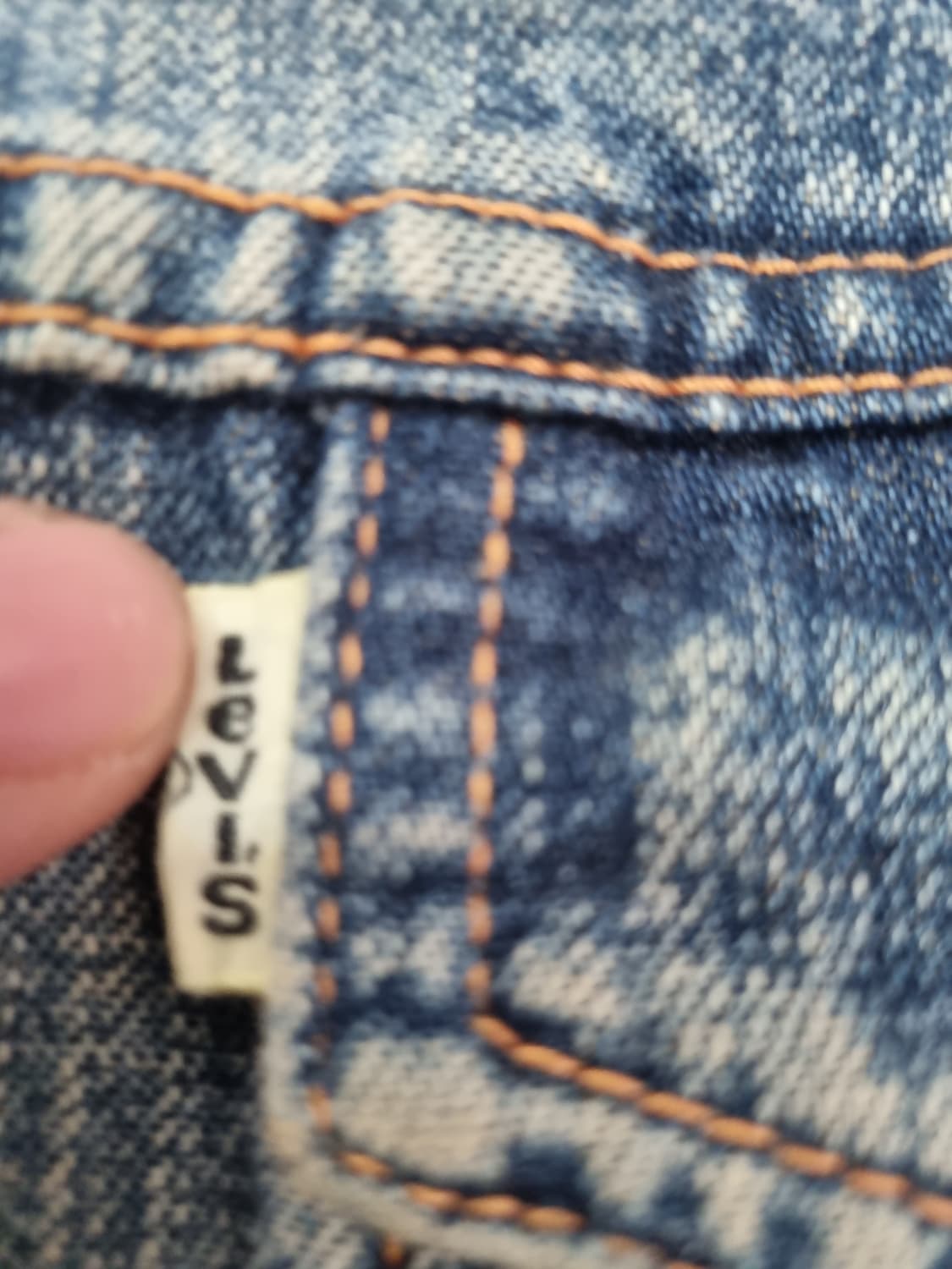 리바이스 웨스턴웨어 청자켓 70753-12 (95년 홍콩제 빈티지)
 상품이미지4