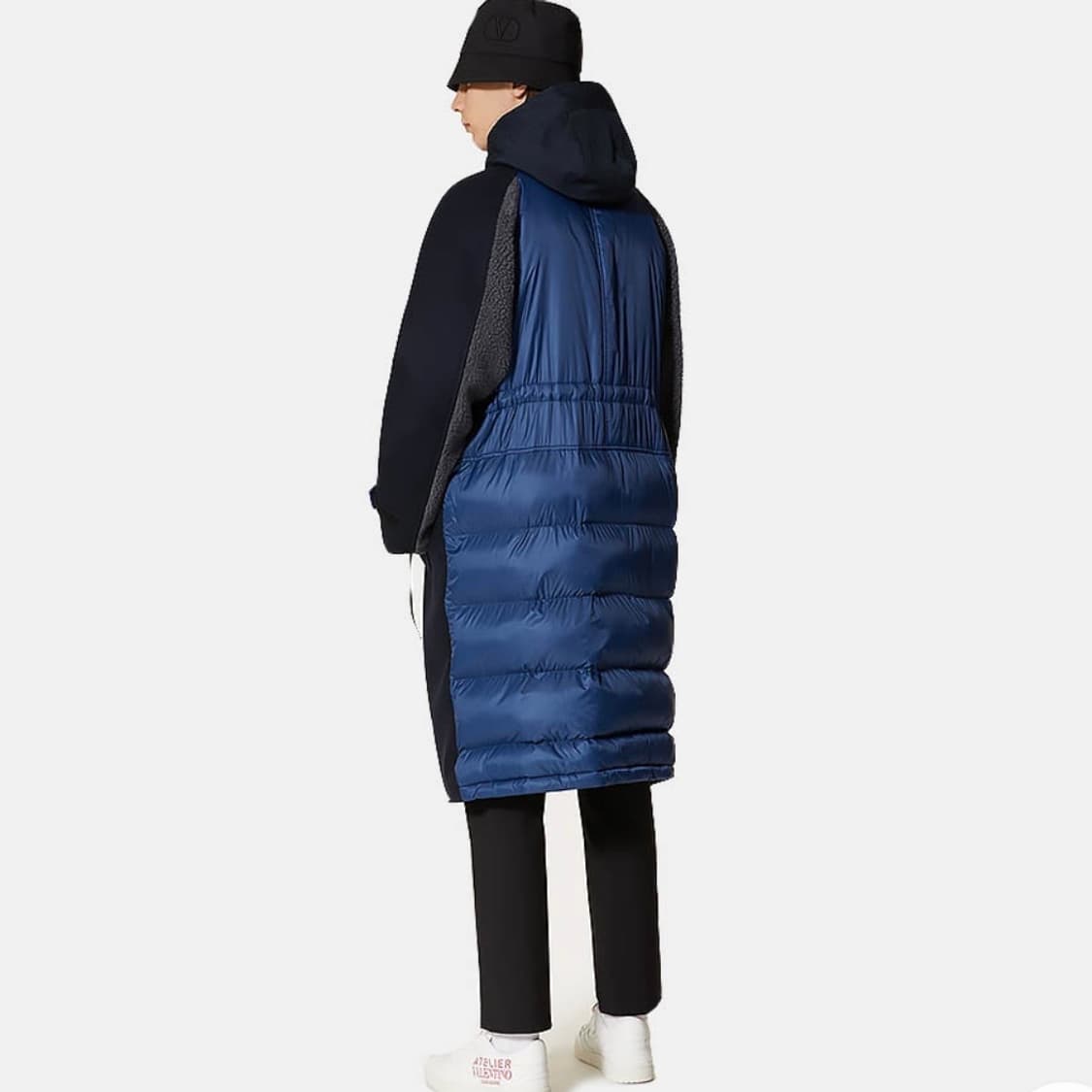 [S+급/48] 발렌티노 오버핏 롱 패딩 후드 자켓 블랙 상품이미지10