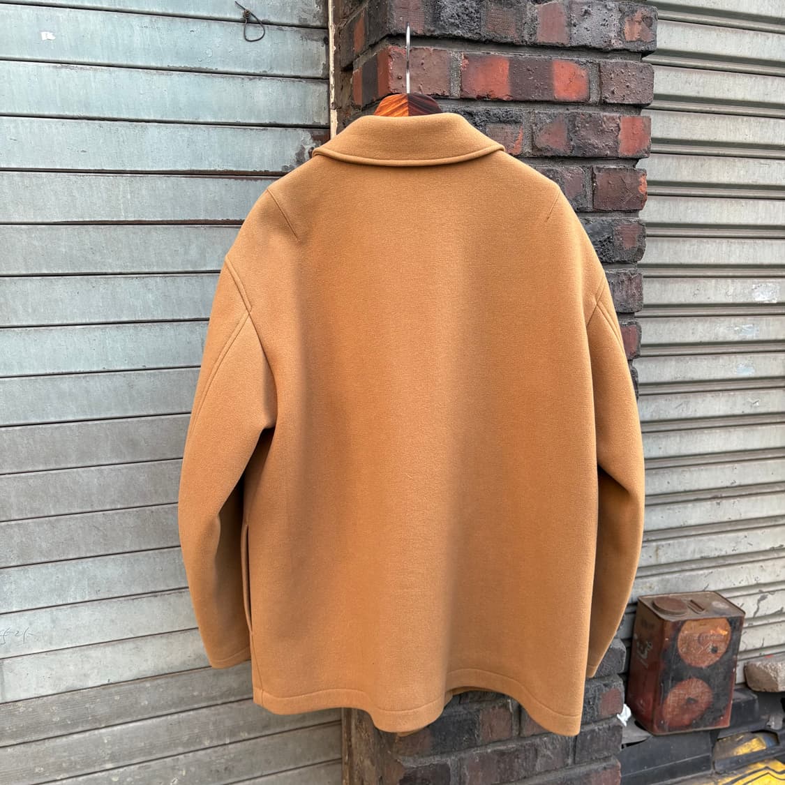 19aw 웰더 베이지 박시 카코트 상품이미지6