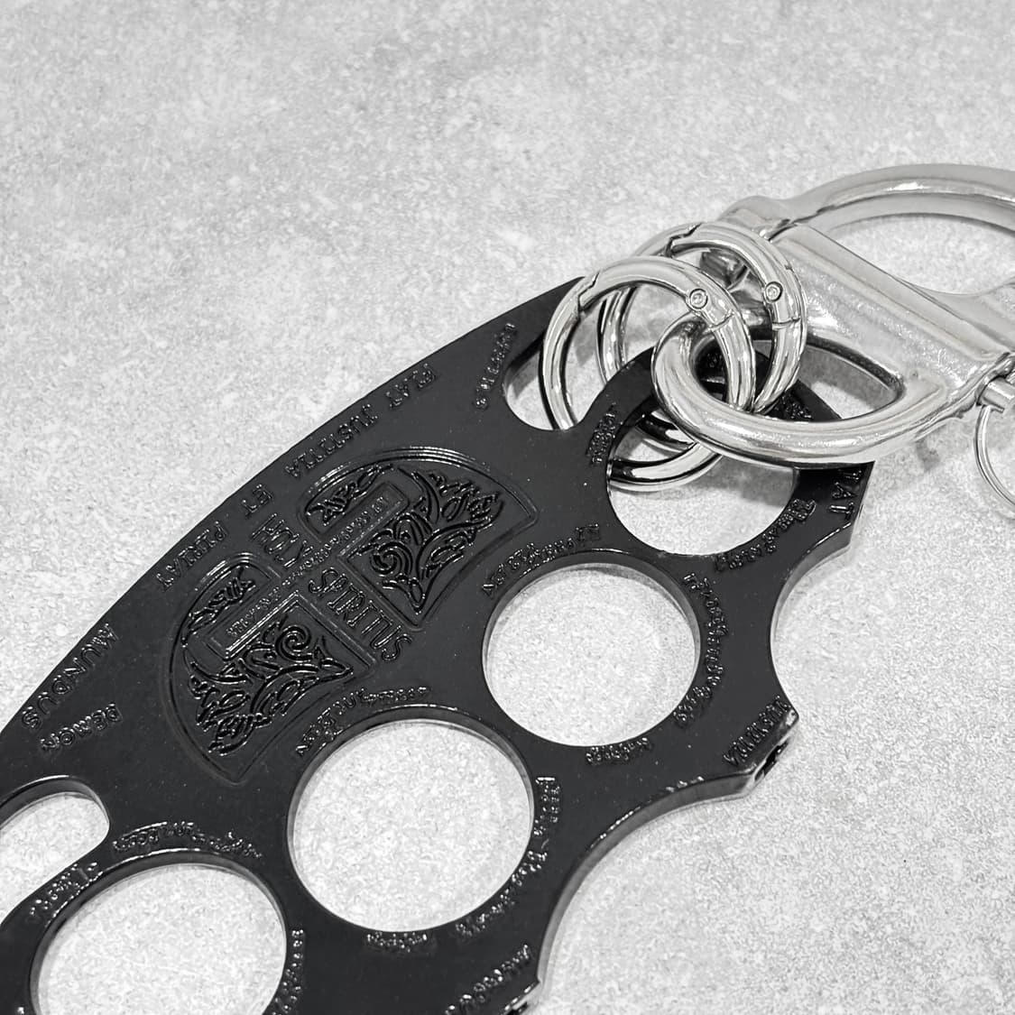 Oribell 스틸 스트라이크 파워 너클 키링 열쇠고리 상품이미지6