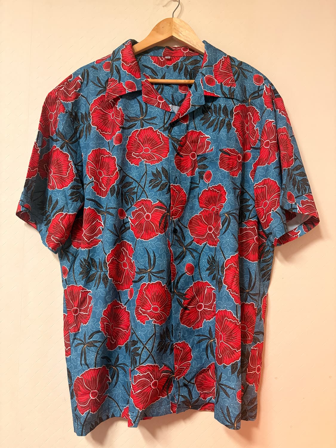 플로랄 오픈카라셔츠 상품이미지1