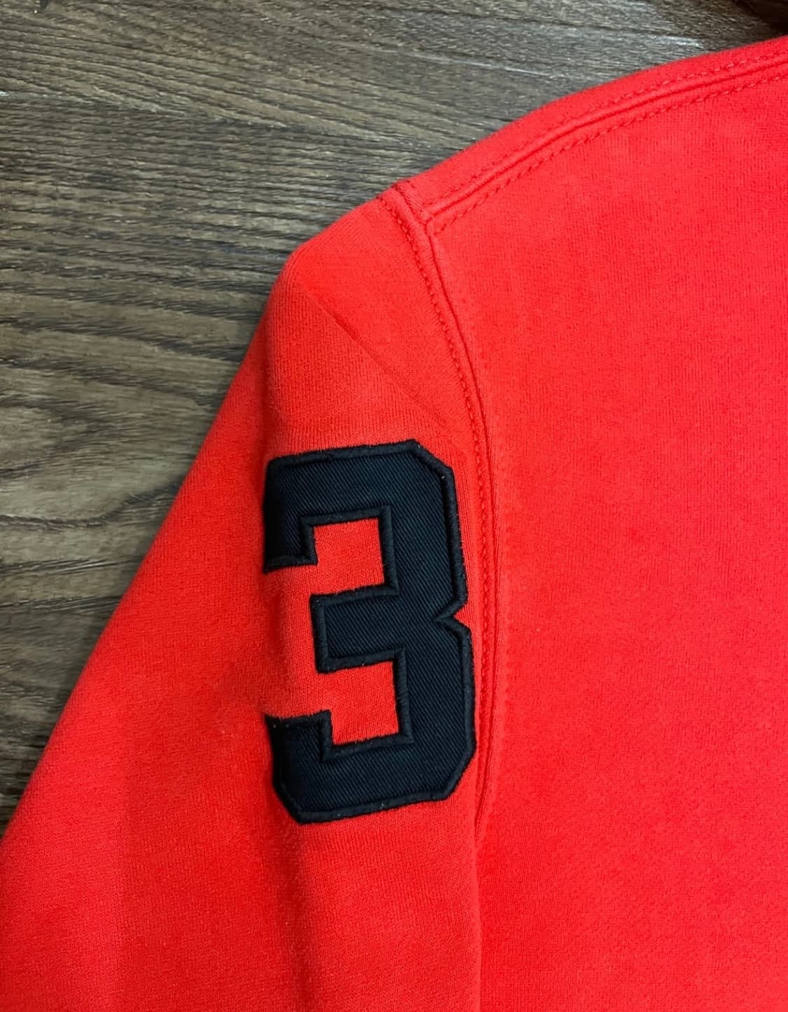 폴로 랄프로렌 빅포니 후드티 레드  상품이미지6