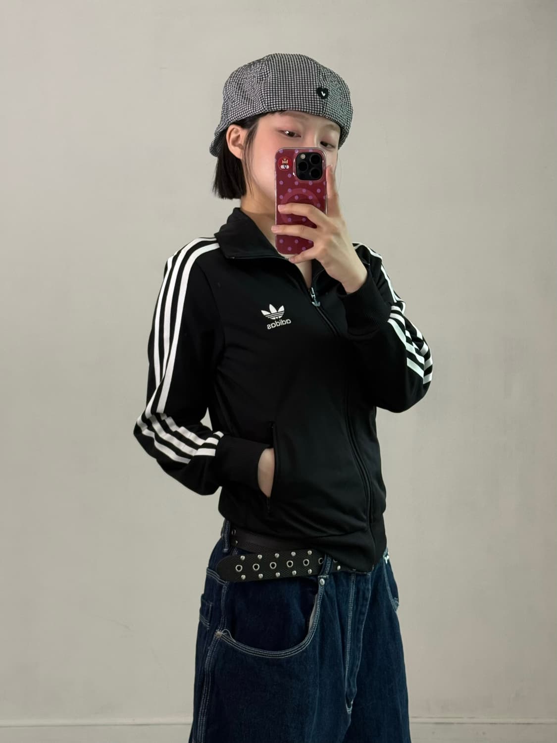 아디다스 블랙 파이어버드 져지 상품이미지3