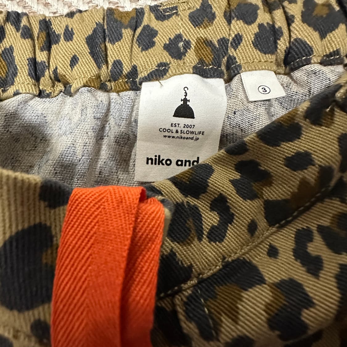 NIKO AND... leopard pattern balloonpants 상품이미지2