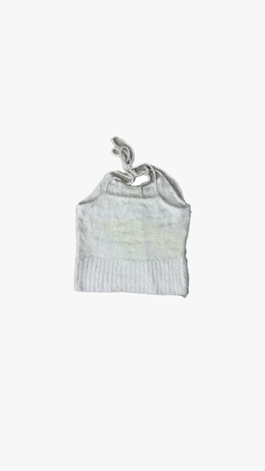 White Angora Layered Top 상품이미지2