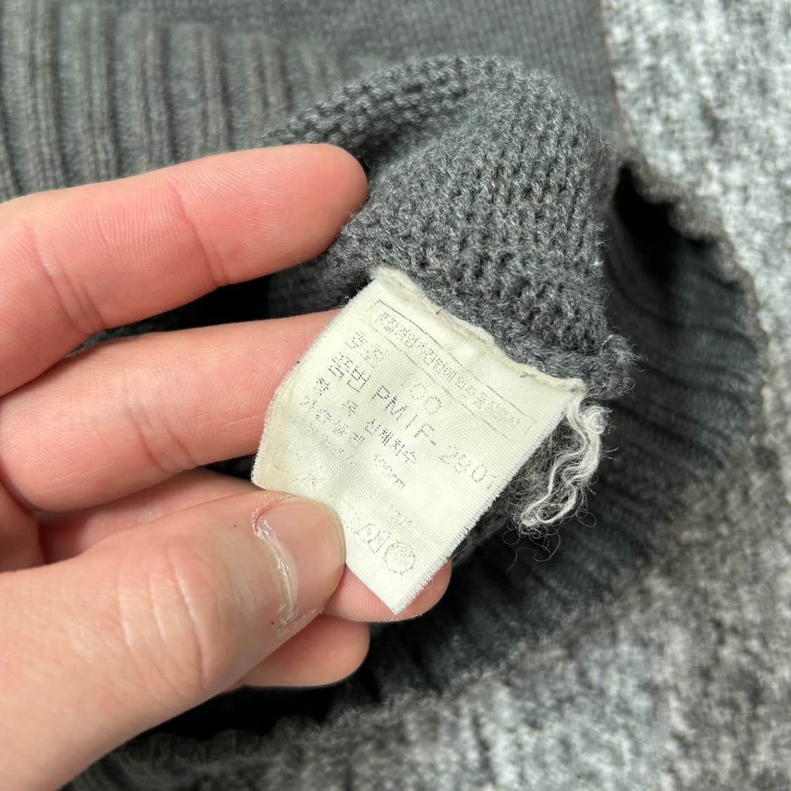 폴로 랄프로렌 차콜 니트 베스트 상품이미지7