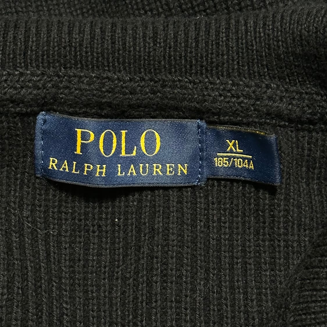 폴로랄프로렌 블랙 니트 집업 상품이미지4
