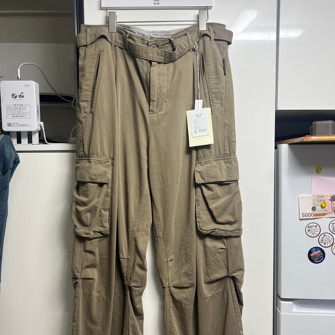 4) 폴리테루 벨티드 카고(벨카고) 베이지 상품이미지1