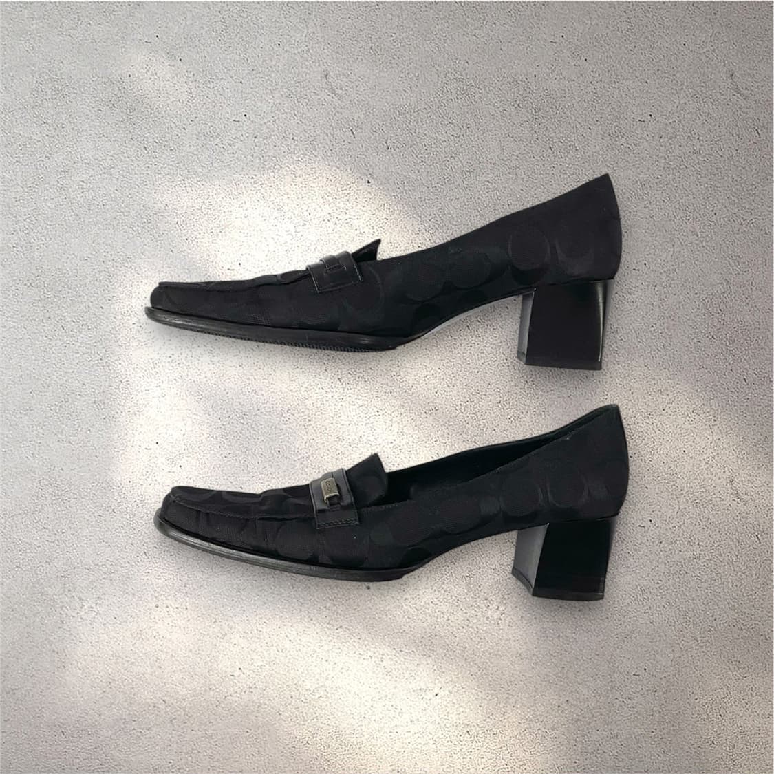 [240] 코치 시그니처 캔버스 이태리제 펌프스 (No.561) 상품이미지7