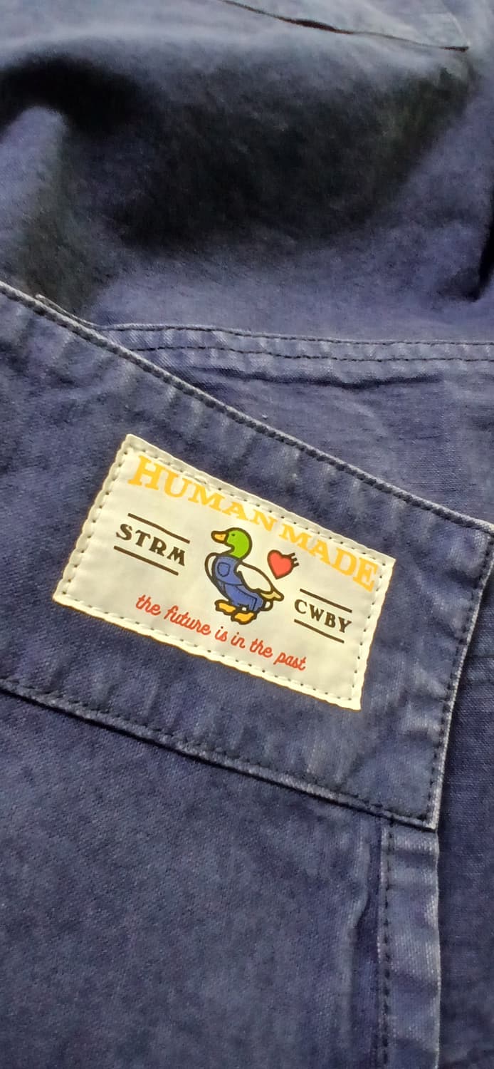 휴먼메이드 가먼트 다이드 커버올 자켓 Large 상품이미지7