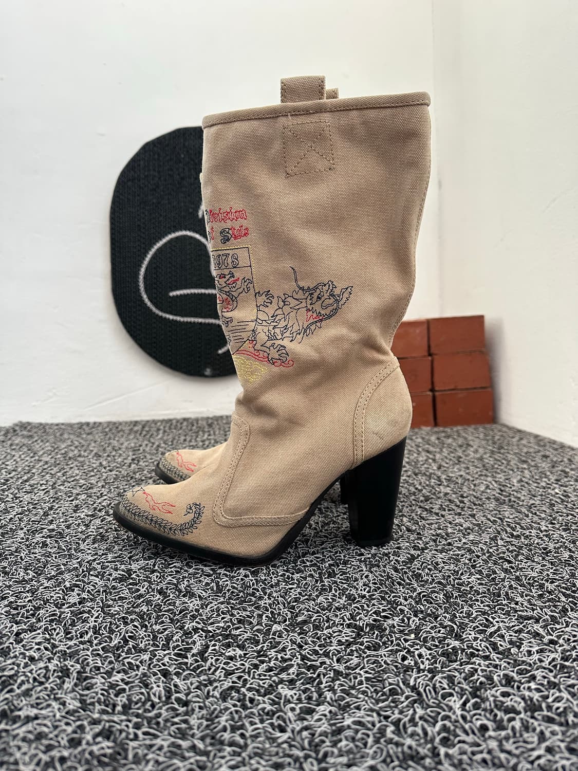 Diesel 디젤 웨스턴 롱부츠 상품이미지1