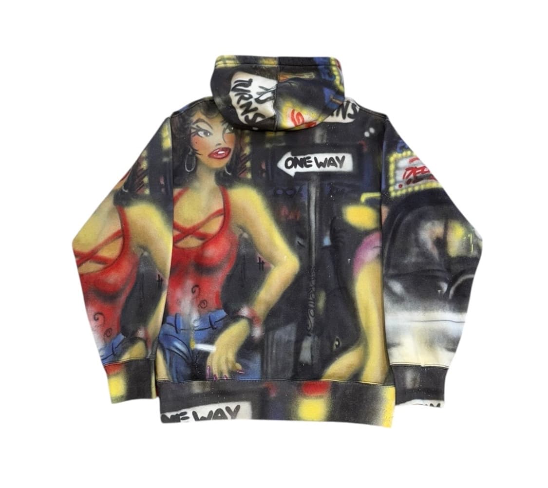 슈프림 레이디 핑크 프린팅 후디 상품이미지2