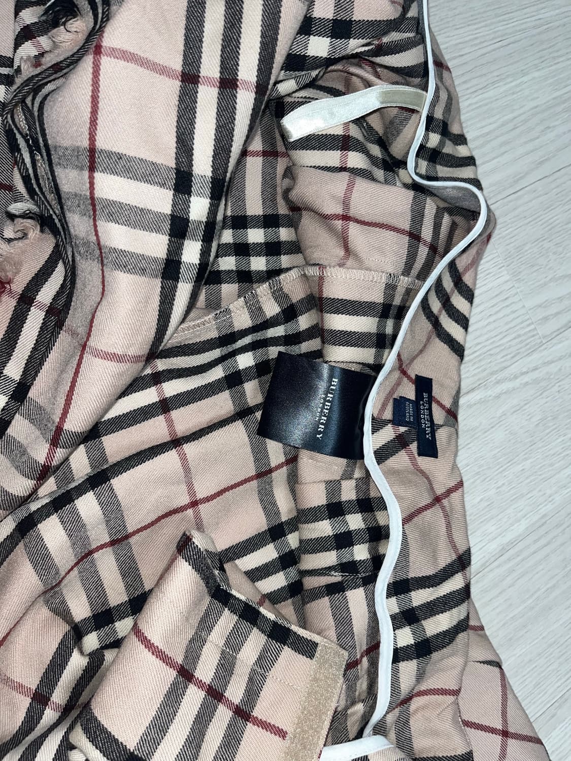 버버리 레이어드 치마 상품이미지4