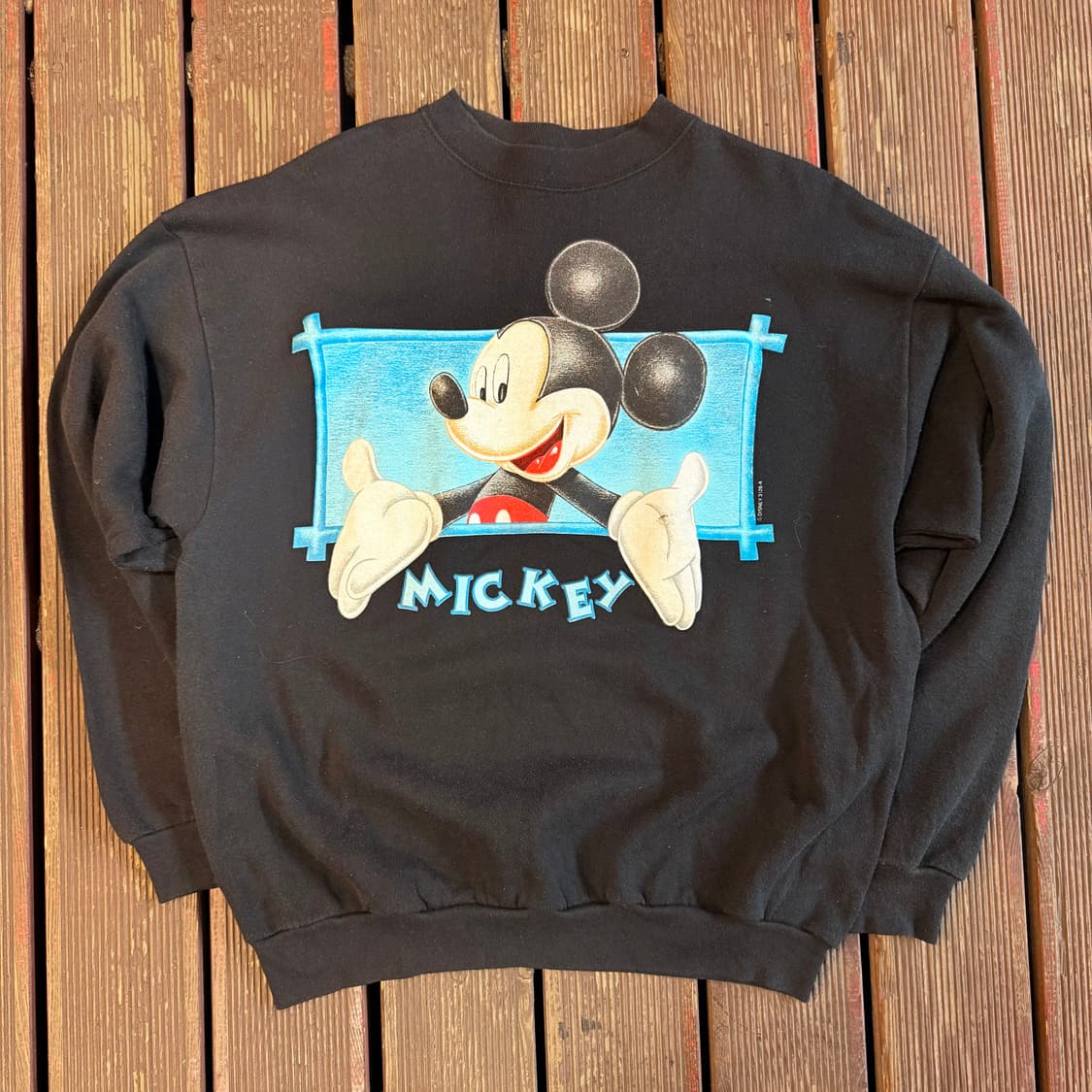 미키마우스 빈티지 맨투맨 상품이미지1