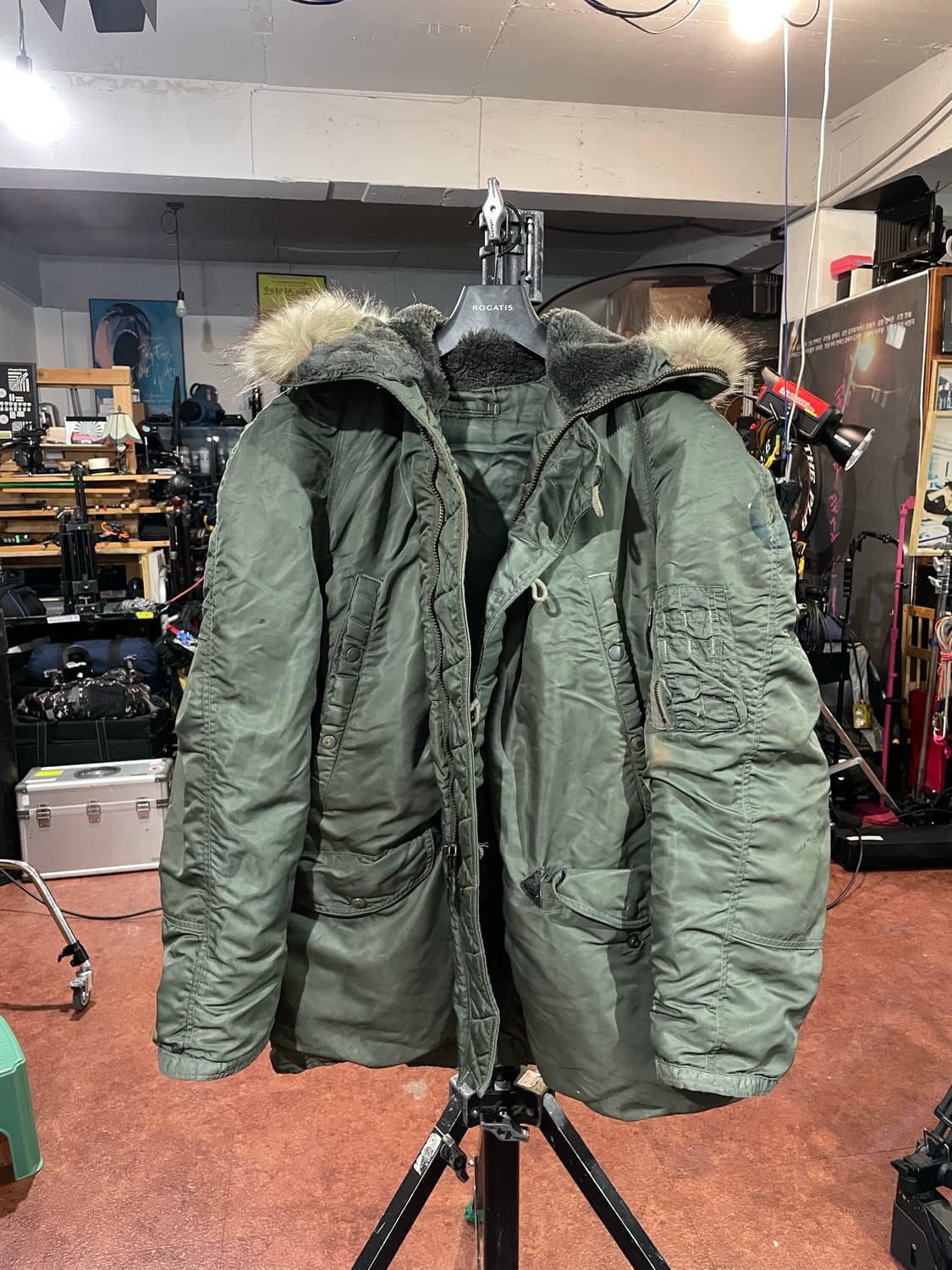 60s 오리지널 us 미공군 N3B 파카 (CONMAR 지퍼) 상품이미지1