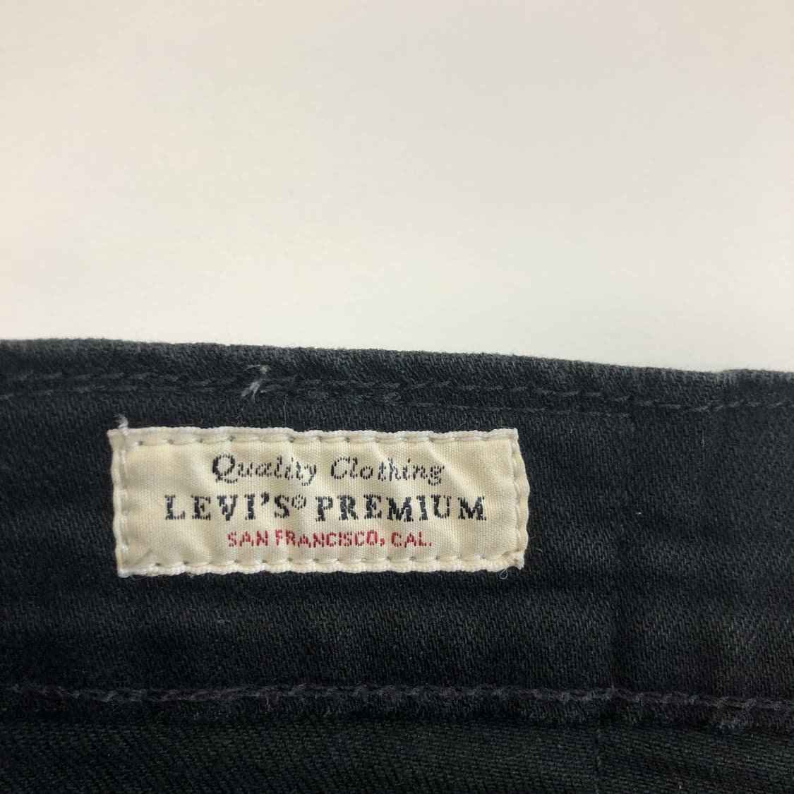 리바이스 511 프리미엄빅E탭 블랙 데님진 30 인치  상품이미지4
