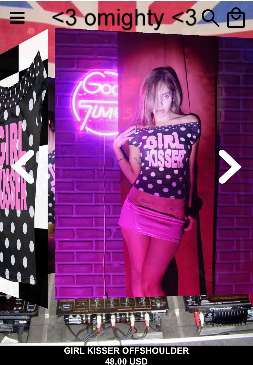 오마이티omighty girl kisser t 상품이미지2