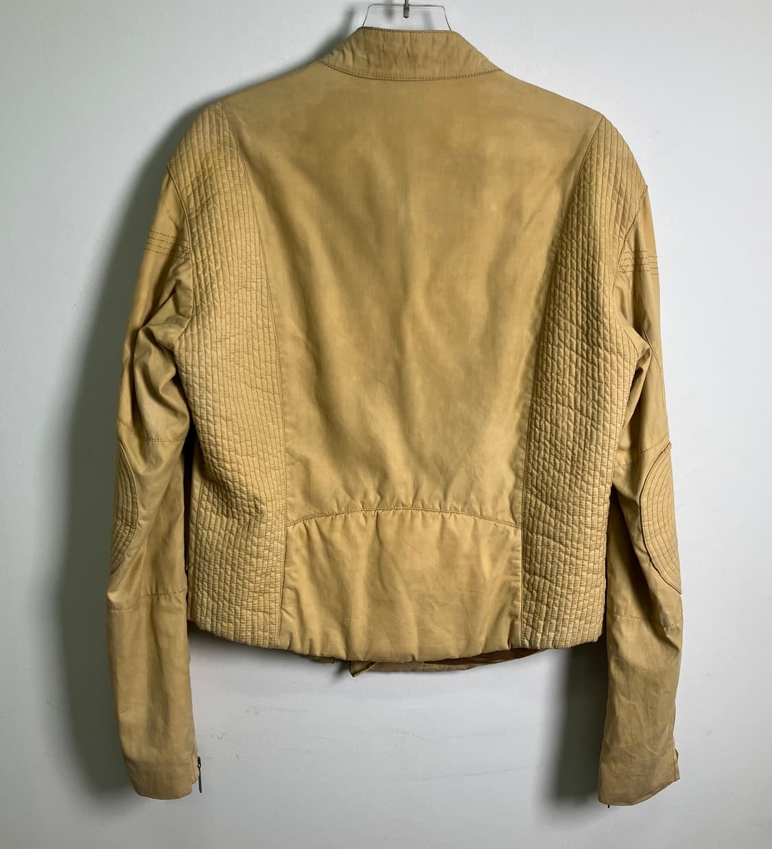 05SS 존 갈리아노 베이지 코튼 라이더 자켓 46 상품이미지7