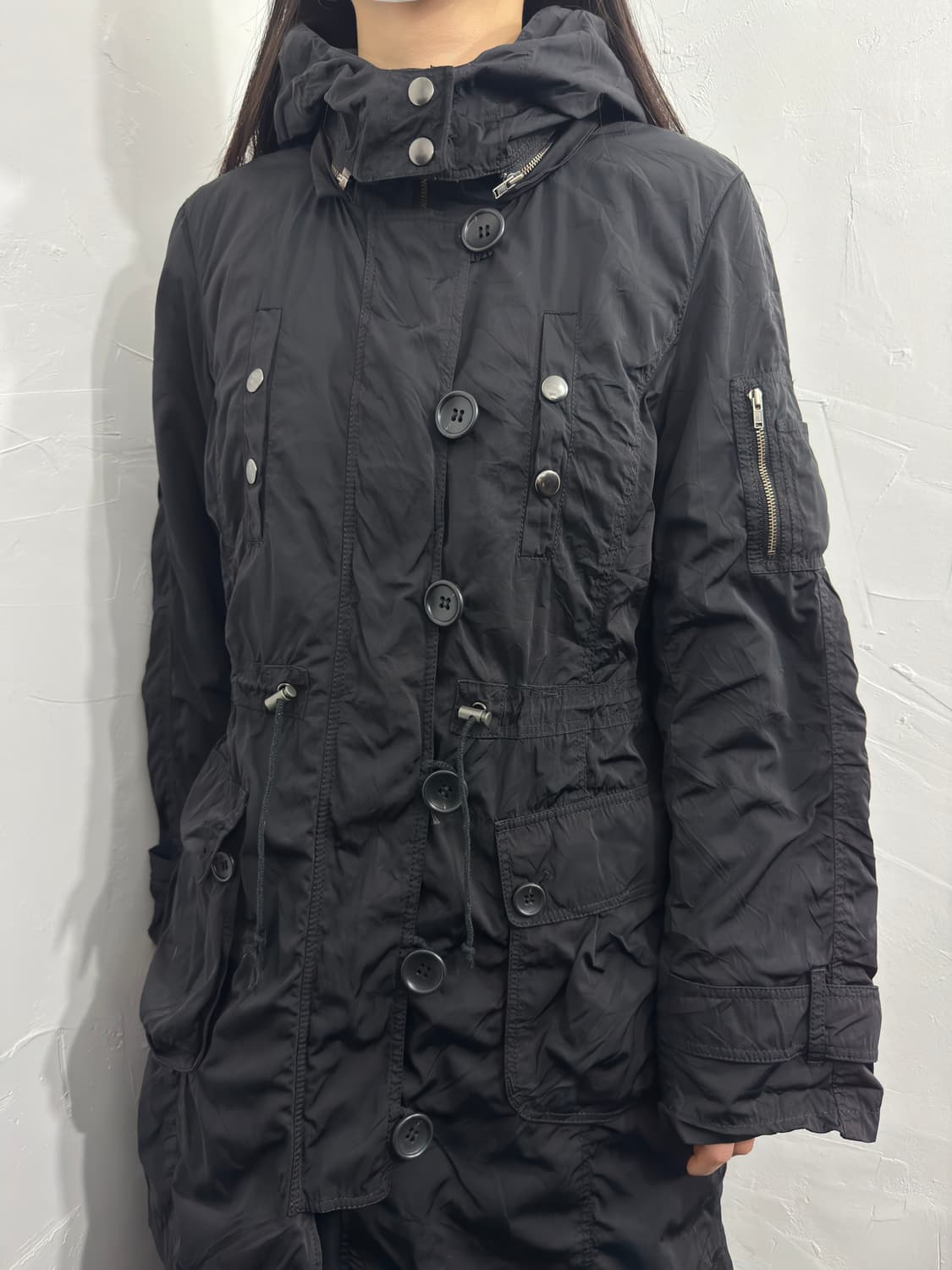 gianni lo giudice multi pocket hood jack 상품이미지3