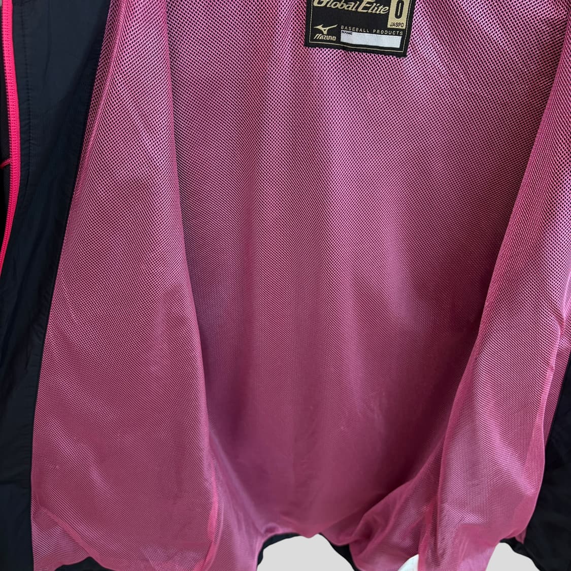 (0)미즈노 베이스볼 글로벌 엘리트 반팔 윈드브레이커  상품이미지7