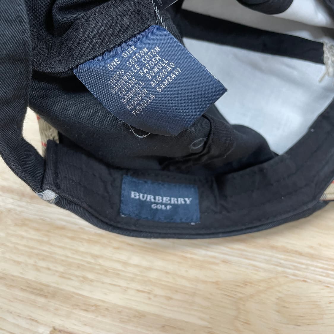 버버리 블랙 볼캡 F 상품이미지5