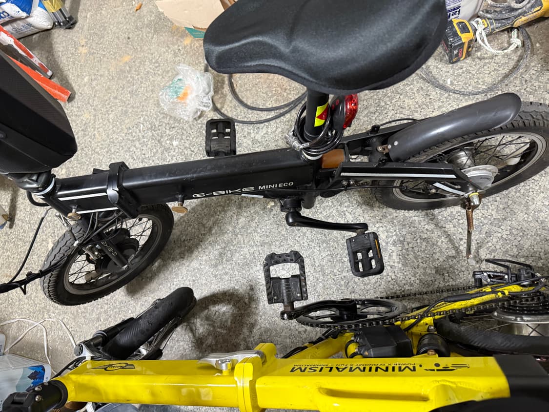 g-bike 미니에코 접이식 전기자전거 판매합니다. 상품이미지3