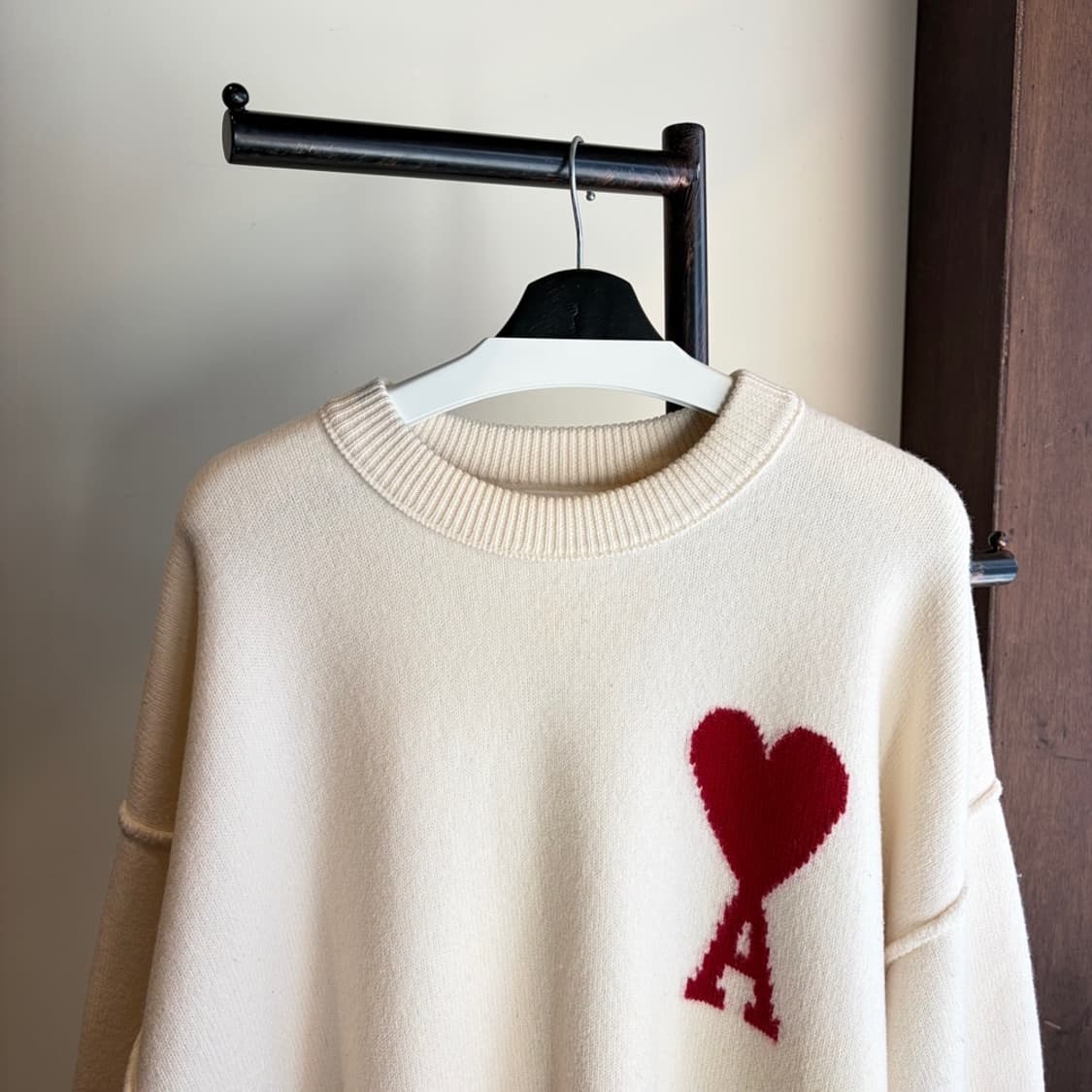 15382 - 아미 빅하트 로고 울 니트 (울 100%) 상품이미지1