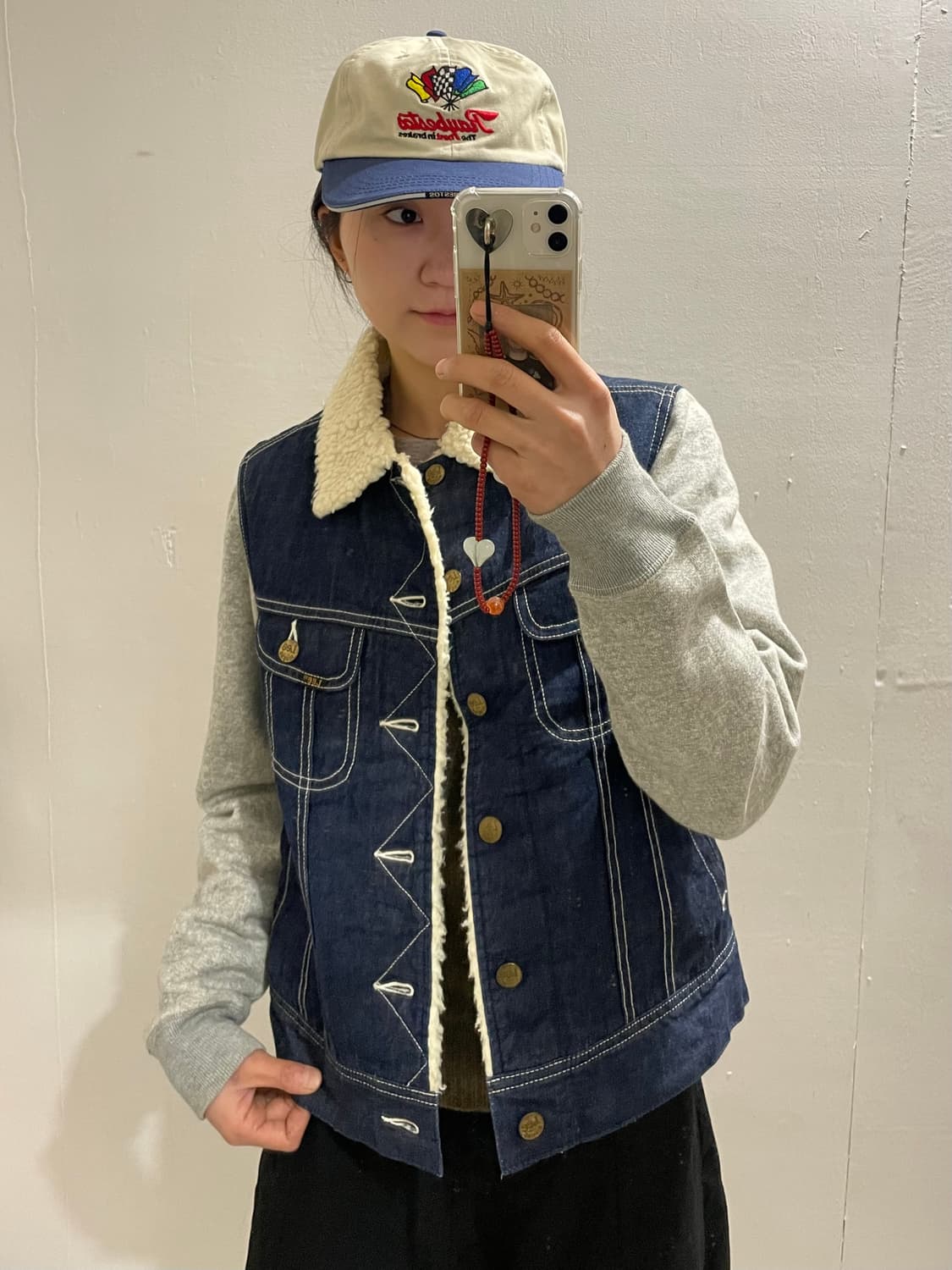 LEE x MERCIBEAUCOUP 메르시보꾸 양털 자켓 상품이미지2